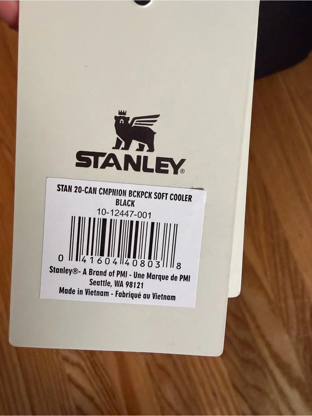 NWT Stanley Black Soft-Sided Cooler Backpack - Picture 5 of 6